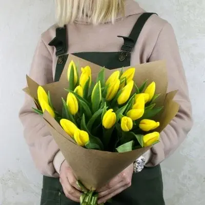 Желтые тюльпаны 