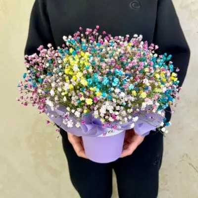 Композиция из гипсофилы Микс 5